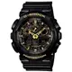 CASIO 卡西歐 G-SHOCK 重金屬酷黑配色多功能腕錶 GA-100CF-1A9