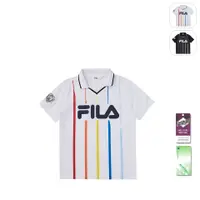 在飛比找蝦皮商城優惠-【FILA】KIDS 孩童款 吸濕排汗POLO衫-白色 1P