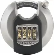 Master Lock Excell™ 4-Digit Combination 70mm Padlock M40EURDNUM Security Level 8