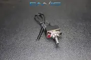 ON OFF TOGGLE SWITCH PRE WIRED 2 AMP 250V 4 A 125V SPST ROCKER IBTSSS