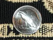 Western Decor Eagle Half Dollar Concho 1-1/4"