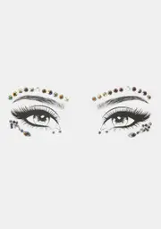 Prismatic Fantasies Iridescent Face Gems