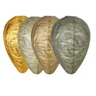 4 Pack Wasp Nest Decoy, Eco Friendly Hanging Wasp Repellent Wasp Trap3622