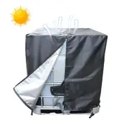 210D Outdoor Garden Rain Water Tank Protective Cover for 1000L Container IBC