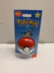 2022 Mega Construx Pokemon SQUIRTLE New 17 pcs Unopened
