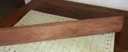 One Piece Hawaiian Ohia Wood~21 1/4" x 3" x 3/4" (#140)
