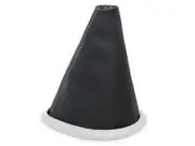 FOR TOYOTA YARIS 05-09 GEAR SHIFT BOOT GAITER LEATHER STITCH GRAY