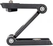 Z-Shaped Camera Mounting Bracket for Desk Universal Phone Tripod Stand 1/4 Screw Anti-Slip Pad