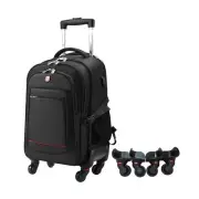 StarCloud 45L Rolling Backpack for 17.3" Laptop - 22x14x9", Water-Resistant L...
