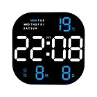 Digital Desk Alarm Clock LED Screen Display Modern Bedroom Bedside Clock5115