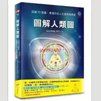 在飛比找蝦皮購物優惠-彩色 圖解人類圖:認識70張圖看懂妳的人生使用說明書