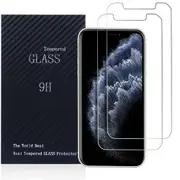 [2 PACK] Apple iPhone 11 Pro Max Screen Protector Tempered Glass Screen Protector Guard - Case Friendly