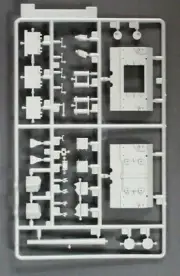 DRAGON 1/35th Scale M4 Composite Hull PTO Parts Tree C from Kit No. 6740