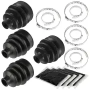 2 Front Axle Outer Inner CV Boot Kit for Can-Am Commander 800 800R 4X4 2013-2015