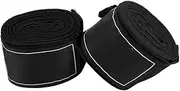 Boxing Hand Wraps 2 Pack 2.5M Professional Cotton Boxing Hand Wraps for Boxing Taekwondo (Black)