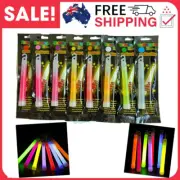 10/30/50/100PCS GLOW STICKS W/LANYARD BULK PARTY RAVE LIGHT DISCO GLOW IN DARK