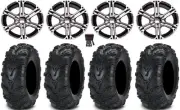 ITP SS212 14" Wheels Machined 30" Mud Lite II Tires Sportsman RZR Ranger