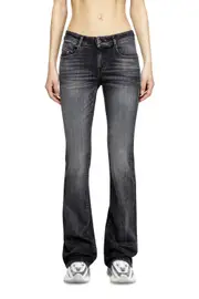[Diesel] Diesel - Bootcut Jeans - 1969 D-Ebbey - Jeans - Woman - Black 23 Black