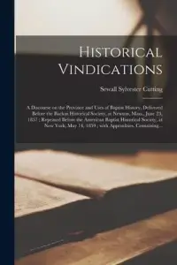 在飛比找博客來優惠-Historical Vindications: a Dis