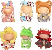 Doll Clothes Set, Cute Costume for Doll, Outfit Dress-Up for 17cm Plush Dolls Accessories (No Doll)