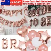 16'' 40cm【BRIDE TO BE】Balloon Party Decoration Banner Inflating Foil Bunting