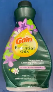 Gain Essential Oils Concentrated Laundry Detergent Lavender & Calm Chamomille 58