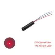 635nm 10mm 1mW 5mW 10mW Red Dot Laser Module PWM Modulate Red Laser Emitter Lamp