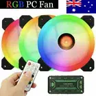 3/5/6 Fans Set 12cm Colorful USB Case Fan RGB Desktop Computer Cooling Fan