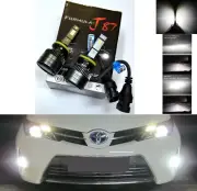 LED Kit G8 100W 880 5000K White Two Bulbs Head Light Replacement ATV UTV Bike