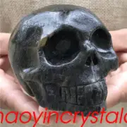 1.27LB Natural unknown Skull quartz Crystal Skull Carved Reiki Healing XK1034
