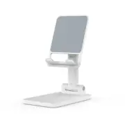 ICOCCI Foldable Cell Phone Stand, Fully Portable Phone Stand for Deak White