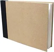 Artway Enviro - Casebound A4 Sketchbook – Landscape - 92 Sides/46 Pages of Recycled 170gsm Cartridge Paper – 100% Recycled Sketchbook, White