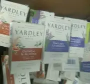 Pack 20 Yardley Soap Shea Buttermilk Lavender & Oatmeal Almond 4.25 oz bar
