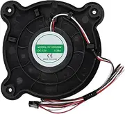 XY12032BM Refrigerator Fan Compatible with Galanz Upright Fridge/Freezer, Fridge Silent Cooling Freezing Fan, Refrigeration Cooling, 120×120×32mm DC12V 0.26A