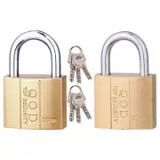 Key Padlock Small Box Lock High Security Rustproof Gym Locker Lock Luggage Lock