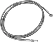 JAVIK Rear Brake Hose Line Master Cylinder to Rear Fitting Cross Fit for Polaris Ranger 500 4x4 2005-2008 Ranger 700 XP 2005-2008 Ranger 500 2x4 2005-2009, OEM#1910822