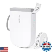 NIIMBOT Label Maker with Tape D11 0.5 Inch Bluetooth 300 DPI Portable Label P