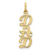 14k DAD Charm C1070