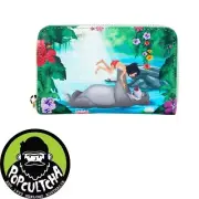 The Jungle Book (1967) - Bare Necessities 4” Faux Leather Zip-Around Wallet