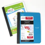 Back To School Supply Bundle 2 Composition Books Wide Ruled Primary Journal Home