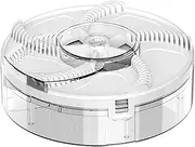 Electric Fly Catcher | Automatic Fly Catcher Electric Flying Trap - Rechargeable Rotating Flying Control Silent Repel Tool Gnat for Balcony Patios Kitchen