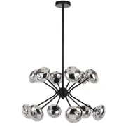 Varlin Pendant 12 Lights Black - VARLIN PE12-BKMR