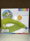 Intex Sit 'N Float Inflatable Pool Lounge Green Pool 60x39 Summertime Packable