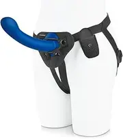 Pegasus 8” Remote Control P-Spot G-Spot Silicone Peg with Harness included