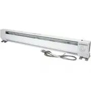 King Electric KP1210 4 ft. 120V 1000W Portable Baseboard Heater White