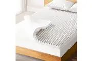 Giselle Bedding Memory Foam Mattress Topper Egg Crate 5cm King Single