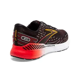 BROOKS Glycerin GTS 20 甘油系列20代 GTS款 男款 慢跑鞋 黑橘 1103831D09