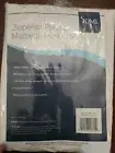 Waterproof Mattress Protector and Mattress Cover Encased Zip Fit Full NEW Vinyl