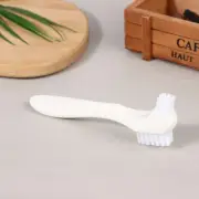 Multi-Layered Bristles Denture Cleaning False Teeth Brush Oral Care Non-slip