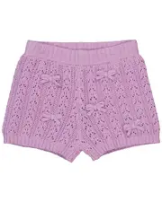 Toddler Girl Bow Knit Short